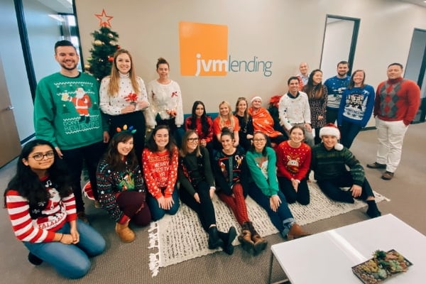 JVM Team Christmas photo